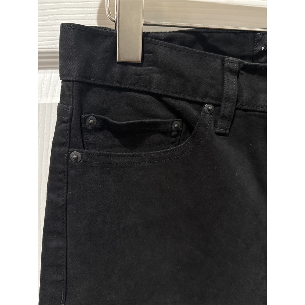 Free Assembly Black Jeans Straight Leg 5 Pocket Modern - New With Tags - Picture 5 of 15